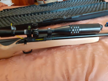 Vendo carabina del 22 modelo Sako Quad con visor WEABER T36 y una culata de madera para BR-50.
Pido 1400 11
