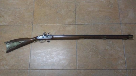 Vendo rifle Shenandoah de Ardesa, en calibre 45 (paso en 66" para bola del 0,440). Lo compré a un 02