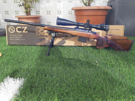 Se vende CZ varmint 557 en cal. 308
El motivo es que no lo uso. Finalmente hay que rendirse a lo evidente 02