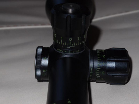 Vendo visor bushnell elite tactical 6-24x50 con reticula mil dot en segundo plano focal,tubo de 30, paralage 12