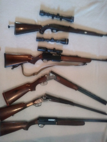 Se vende equipo completo por retiro (también se pueden comprar de forma individual):

-Carabina Remington 02