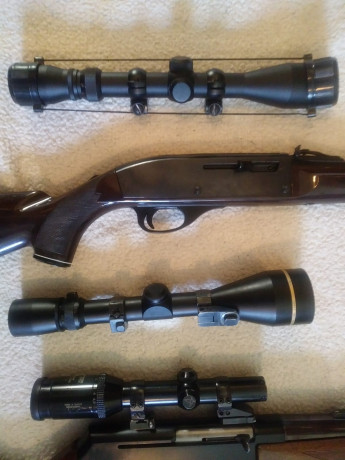 Se vende equipo completo por retiro (también se pueden comprar de forma individual):

-Carabina Remington 00