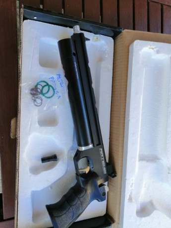 Se vende pistola pcp Artemis PP700S-A de 4,5 mm. en perfecto funcionamiento, sin ninguna perdida de aire. 02