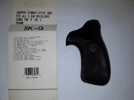  20191016_170951.jpg 
Cachas nuevas Pachmayr para armazón K y L ( RB), 30€ con envío en península.
Contactar 00