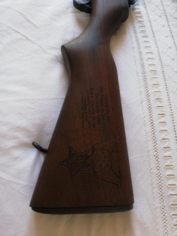 Vendo M1 GARAND edición especial IWO JIMA. 
Ni un solo disparo, totalmente nuevo, ni una sola marca ni 31