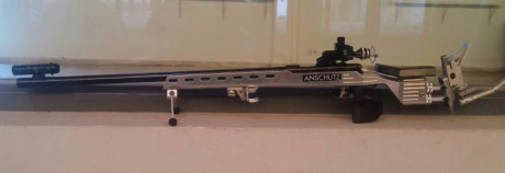 Un amigo del club vende esta carabina ANSCHUTZ 1913 súper match con diopter inclinable, iris con filtros 00