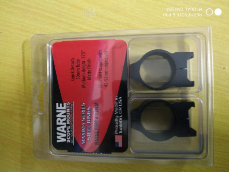 Vendo mi Malincher por no darle uso tras la compra de un Blaser,tiene 4 temporadas de caza y está nuevo.
Lo 00