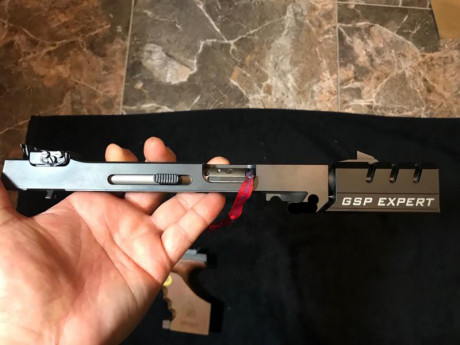Bueno pues otra que saco del armero, en esta ocasión la más que conocida walther gsp expert.
Que puedo 00