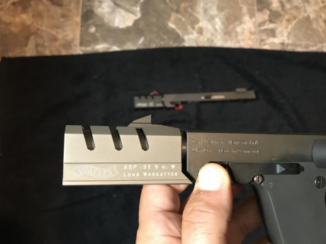 Bueno pues otra que saco del armero, en esta ocasión la más que conocida walther gsp expert.
Que puedo 12