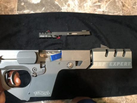 Bueno pues otra que saco del armero, en esta ocasión la más que conocida walther gsp expert.
Que puedo 11