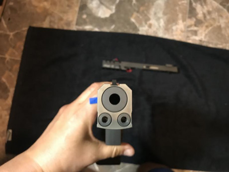 Bueno pues otra que saco del armero, en esta ocasión la más que conocida walther gsp expert.
Que puedo 21