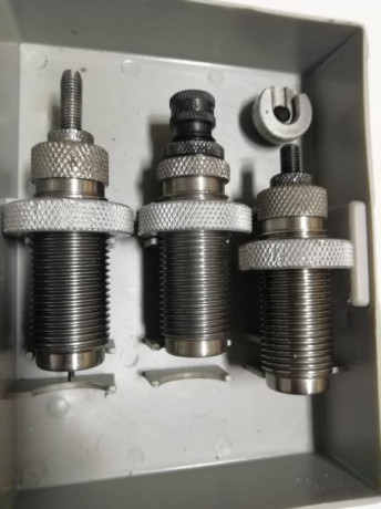 Buenas noches, cambio dies RCBS Die Carb Set 9 parabellum con shell holder incluido, por dies Lee 308 00