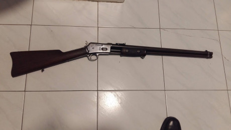 Vendo Carabina Colt de corredera calibre 44 de 1888 MDO.Lightening (Relampago) muy bien conservada se 01
