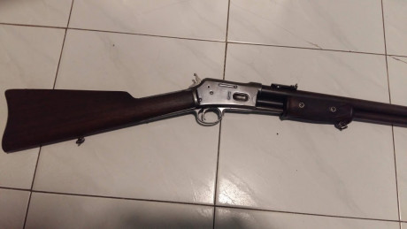 Vendo Carabina Colt de corredera calibre 44 de 1888 MDO.Lightening (Relampago) muy bien conservada se 12