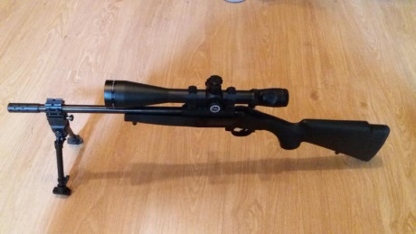 Rifle monotiro marca Ardesa Crackshot calibre 17Hmr, está prácticamente nuevo, se compró por capricho 02