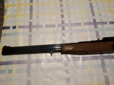 Un amigo me pide que anuncie la venta de esta arma: 

Express Superpuesto Antonio Zoli calibre 9,3 x74. 02