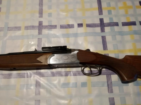 Un amigo me pide que anuncie la venta de esta arma: 

Express Superpuesto Antonio Zoli calibre 9,3 x74. 01