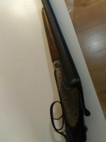 Buenos días
Pongo en venta esta escopeta paralela, la compré de subasta de armas en Madrid hace 6 años 10