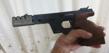 vendo Pistola walther gsp esper calbre 22 muy buen estado casi nueva muy pocos disparos la vendo por abandonar 01