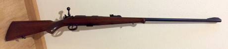 Vendo carabina Brno Arms Mod 2, es parecido a la CZ 452.
La carabina está guiada con licencia tipo E. 01