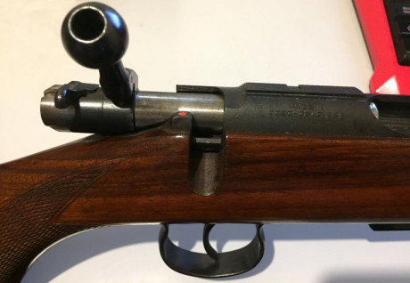 Vendo carabina Brno Arms Mod 2, es parecido a la CZ 452.
La carabina está guiada con licencia tipo E. 00