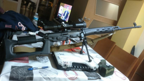 Hola a todos. Por embarcarme en otro proyecto pongo a la venta un Izhmash Tigr 7,62x54R con cañón de 620mm 02