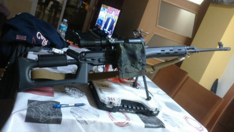 Hola a todos. Por embarcarme en otro proyecto pongo a la venta un Izhmash Tigr 7,62x54R con cañón de 620mm 01