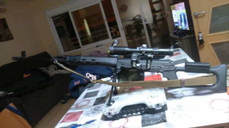 Hola a todos. Por embarcarme en otro proyecto pongo a la venta un Izhmash Tigr 7,62x54R con cañón de 620mm 00