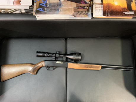 Compañero de club vende por no usar esta carabina Winchester 22 lr. semiautomática en estado estrenado 00