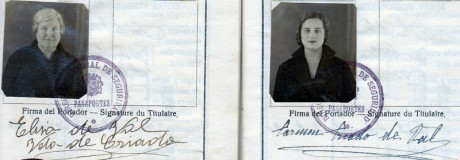  EN RECUERDO Y HOMENAJE A LOS QUE YA NO ESTÁN. 

Si pones en  GOOGLE   PASAPORTES EN LA MEMORIA  da igual 120