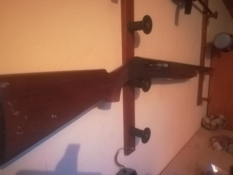 Hola, vendo benelli 121.tiene 3** de cañón.
Tiene muy pocos tiros pero me caí con ella y tiene algunos 00