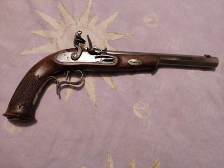 Vendo pistola cominazzo cañon liso  Ardesa W. Parker of London 1810 . Muy pocos tiros. Buen estado. Único 02