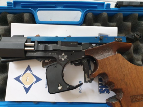CERRAR  :ganster: 
MATCH GUN RAPID FIRE ELECTRONICA. 
MG2E Rapid Fire con cacha tamaño s,que es como una 00