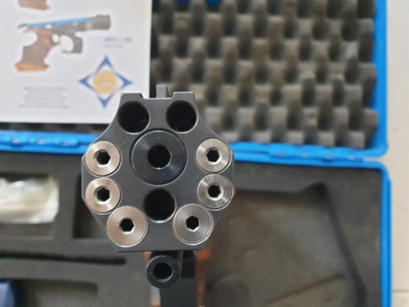 CERRAR  :ganster: 
MATCH GUN RAPID FIRE ELECTRONICA. 
MG2E Rapid Fire con cacha tamaño s,que es como una 20