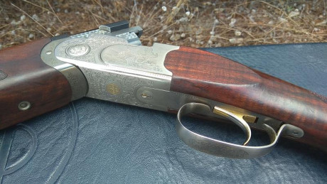 Beretta superpuesta cal. 20. Modelo 687 silver pigeon 3. Cañon de 71cms con 5 mobilchokes originales y 00
