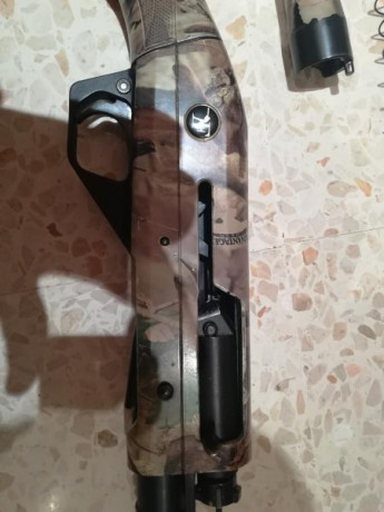 Hola buenas vendo franchi predator serigrafiada boscosa para que no se oxide ideal para agua 71 cm de 10