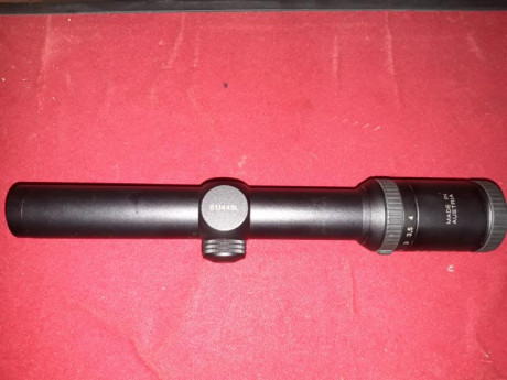 Visor de batida Kahles Helia C 1,1-4x24,  está en perfectas condiciones sin roces ni golpes.
Se encuentra 11