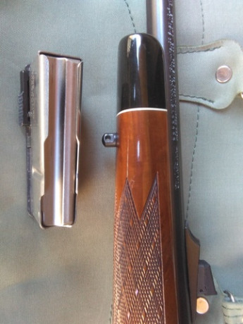 Hola.
Vendo rifle REMINGTON modelo 700 de cerrojo y con cargador extraíble. Es en calibre 7RemMag. Bases 60