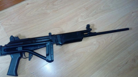 Vendo fusil inutilizado galil.308  inutilización alemana 3cortes en el canon ocultos por el guardamanos 02