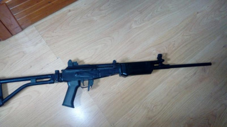 Vendo fusil inutilizado galil.308  inutilización alemana 3cortes en el canon ocultos por el guardamanos 01