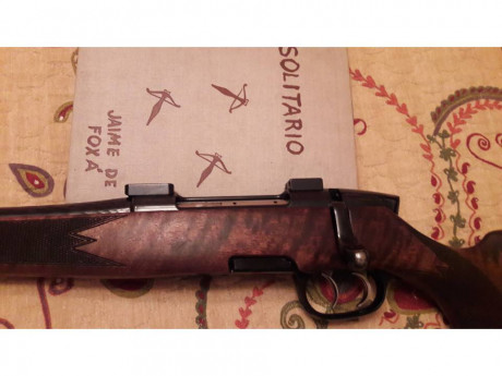 Se vende precioso rife de zurdo,caja larga marca Mannlicher, modelo M en calibre 30.06, con doble disparador 01