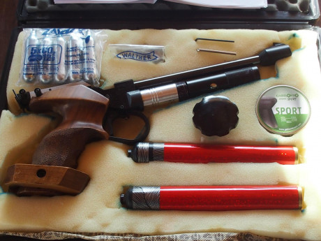 Se oferta esta extraordinaria pistola de competicion, funcionando perfectamente y puesta a punto este 02