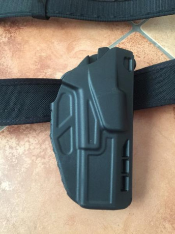 Vendo funda safariland 7377 level II, valida para pistolas Glock 17, 22, 34, 35, y también la 19 y 23
Incluye 02