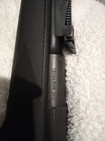 Rifle mozin con culata aty y monturas latetales para visor de pulgada. 00