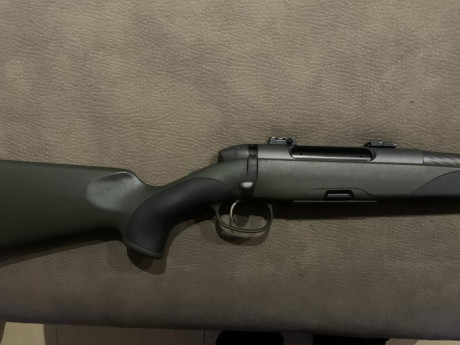 Se vende rifle Mannlicher CLII con las bases Applel, en perfectas condiciones, el visor no, el calibre 02