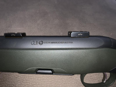 Se vende rifle Mannlicher CLII con las bases Applel, en perfectas condiciones, el visor no, el calibre 00