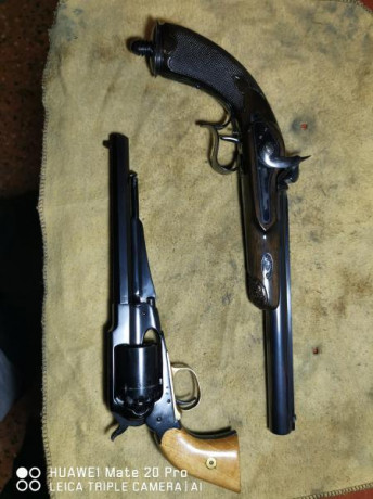 Hola compañeros, pues eso que cambio mis armas de avancarga por un 9x19 tipo 1911 o alguna tanfoglio de 00