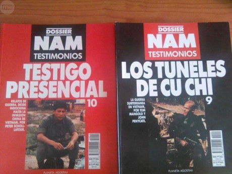 Dossier Nam testimonios, 01-14 sin uso, 70 euros. Año 1986 guardados desde entonces. Entrega en mano para 12