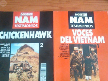 Dossier Nam testimonios, 01-14 sin uso, 70 euros. Año 1986 guardados desde entonces. Entrega en mano para 10