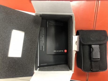 Vendo medidor de distancia leica, modelo leica rangemaster 1200 crf-m en muy buen estado, con su embalaje 01